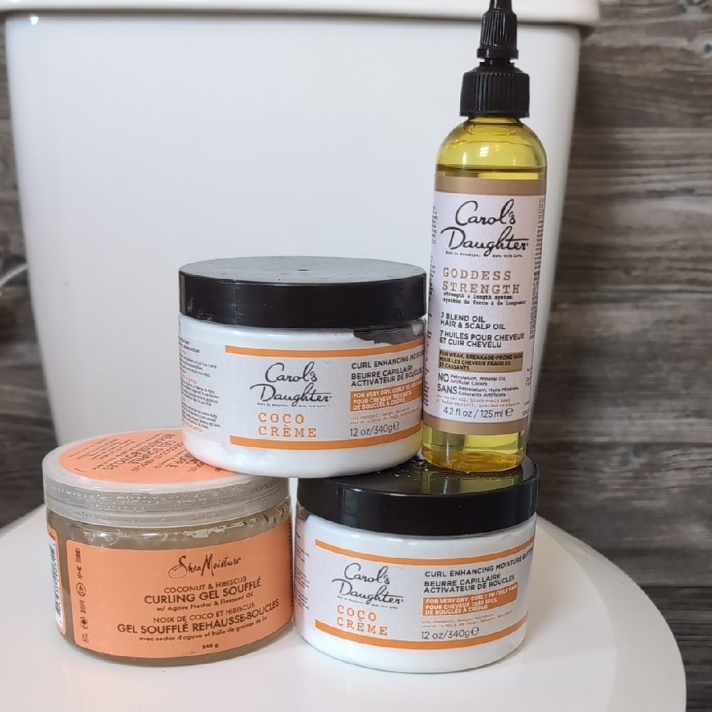 Lot Of Shea Moisture And Carols Daughter Products